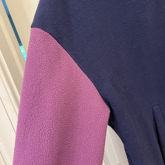 SHEIN *Colorblock Full Zip Fleece* | XS | Pockets | Oversized | Gently Used - Picture 7 of 8